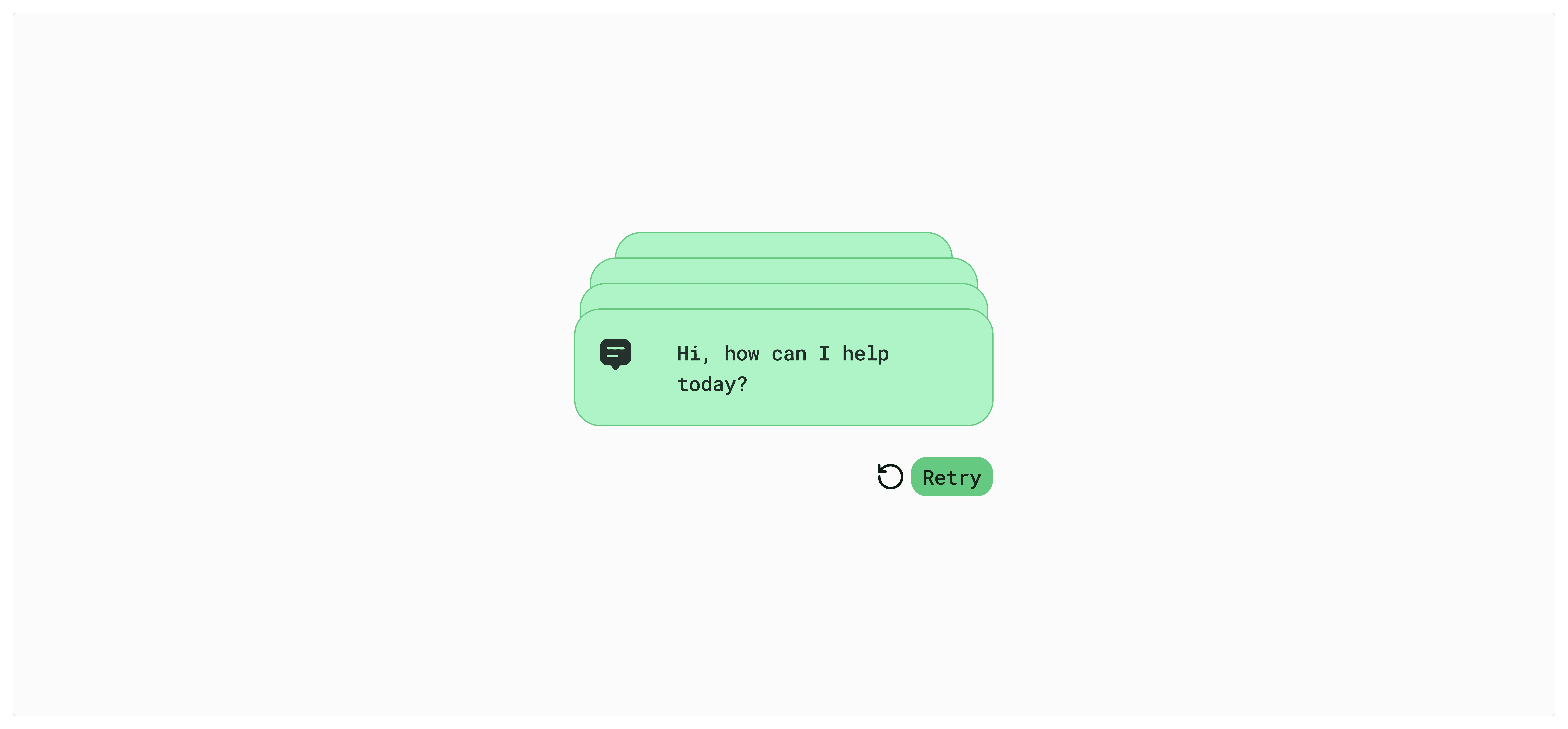 Stage-aware retry flow in generative pipelines